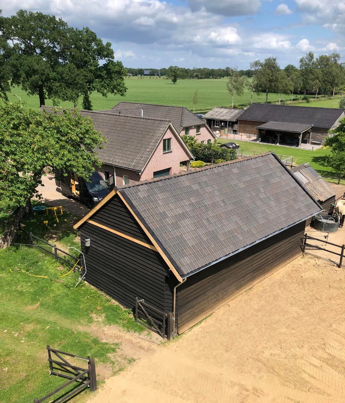 Complete dakrenovatie schuur
